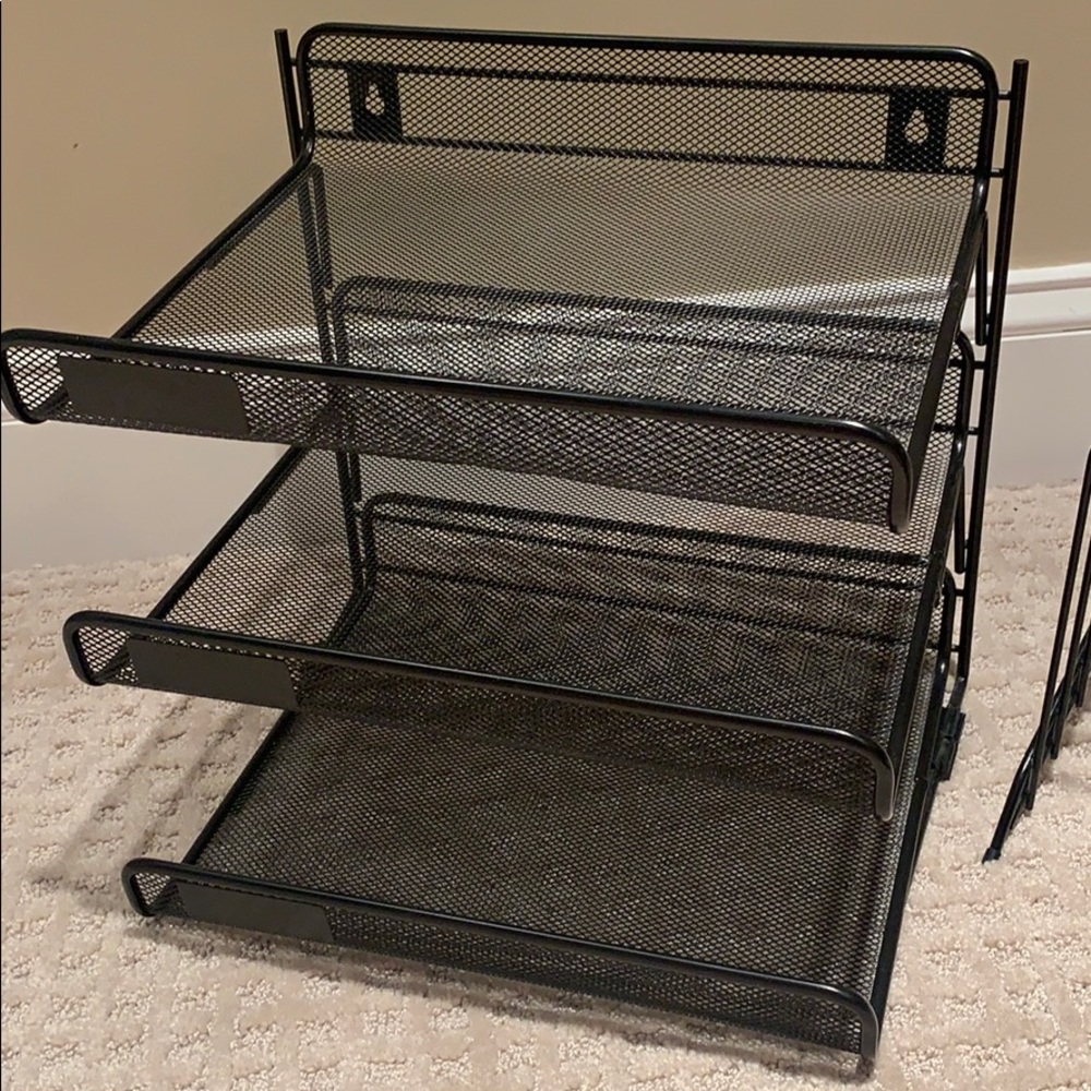 Metal Filing Shelf